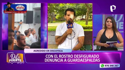 Seguridad de Omar Macchi golpean brutalmente a joven en discoteca de Punta Hermosa