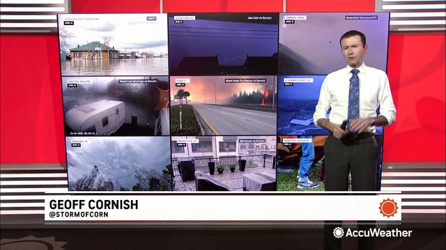 Overnight severe storm threat developing in the Plains