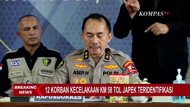 Polisi Telah Selesai Identifikasi 12 Korban Laka Maut Tol Japek Km 58