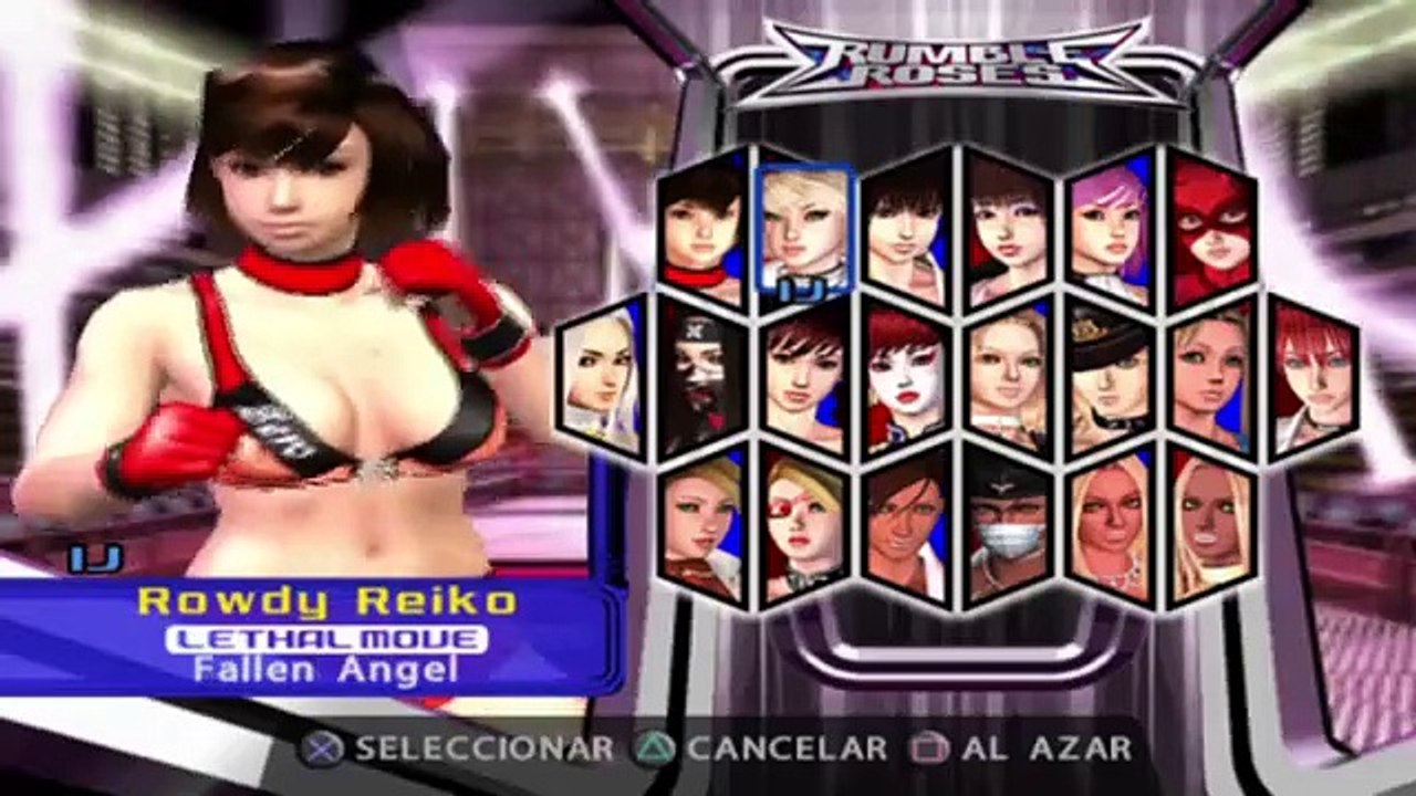 Rumble Roses PS2 Español #8 RDJ ANDA #waifu #waifus #retrogame #wrestlinggaming #wrestlinggameplay