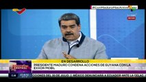 Pdte. Maduro denunció acciones de Guyana y la Exxon Mobil contra Venezuela