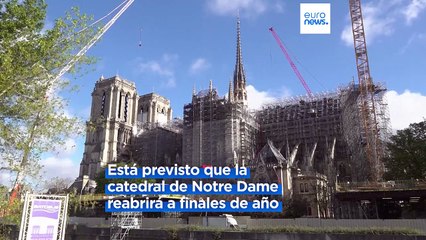 Se cumplen cinco años del devastador incendio que arrasó Notre Dame
