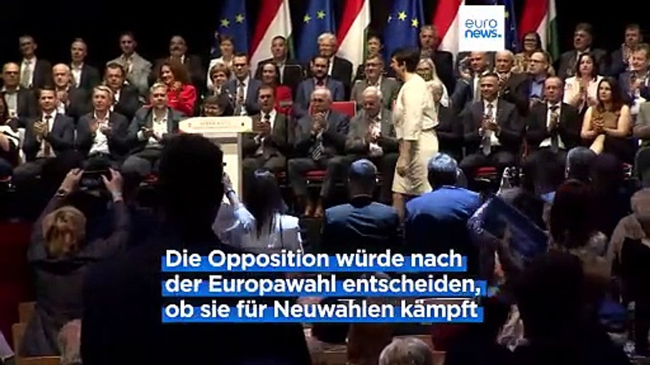 Spitzenkandidatin der ungarischen Opposition stellt vorgezogene Neuwahlen in Aussicht
