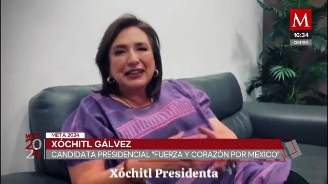 Xóchitl Gálvez asegura que de llegar a la presidencia NO quitará los programas sociales