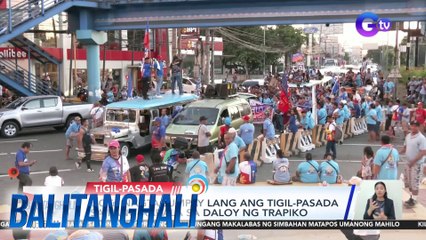 DOTr - Nagtagumpay lang ang tigil-pasada sa pang-aabala sa daloy ng trapiko | BT