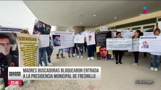 Madres Buscadoras protestan en Fresnillo, Zacatecas, por la desaparición de 30 personas