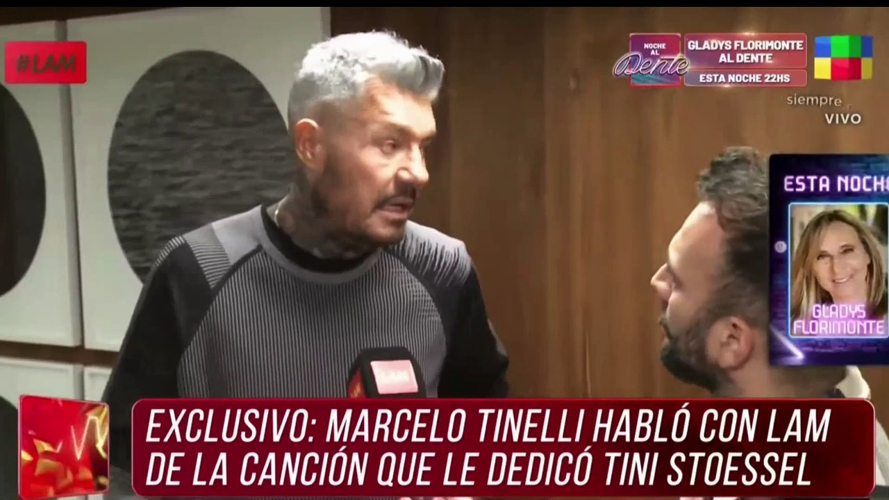 Marcelo Tinelli puso paños fríos a la polémica con Tini Stoessel: "Le deseo lo mejor"