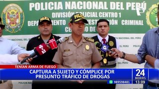 PNP captura a microcomercializadores de droga en San Martín de Porres