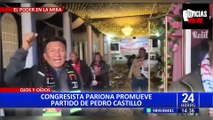 Alfredo Pariona promueve partido político donde Pedro Castillo sería candidato presidencial