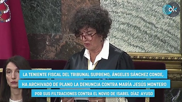 La fiscal tumba la denuncia contra la ministra Montero por sus filtraciones contra el novio de Ayuso