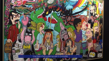 Reportage - Une foire d'art contemporain à Grenoble !