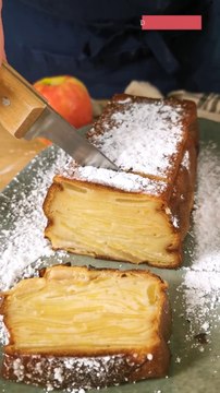 Le cake invisible aux pommes, la recette moelleuse, facile et rapide à faire à l'heure du goûter