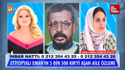 Etiyopya'dan geldi yıllardır aradığı babasının ölüm haberini aldı