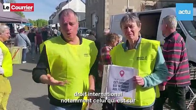 Amnesty International : sur le marché, ils défendent les droits des femmes afghanes à Loudéac