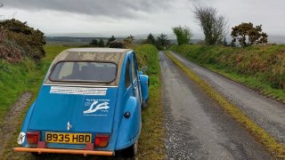 Man drives 1000 miles in old Citroen from England to Ireland - with no Sat Nav!