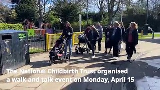 New parents take part in charity event to raise awareness of NCT