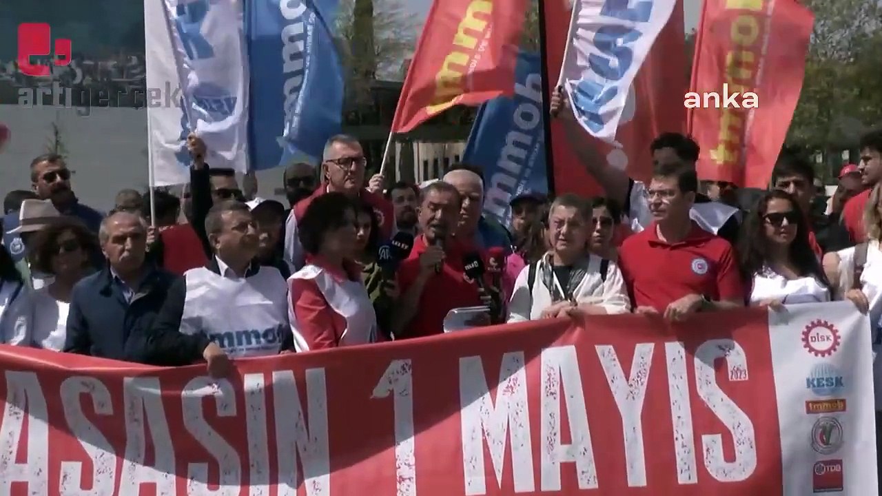 DİSK, KESK, TMMOB, TTB ve TDB'den ortak açıklama: 1 Mayıs’ta taksimde olacağız