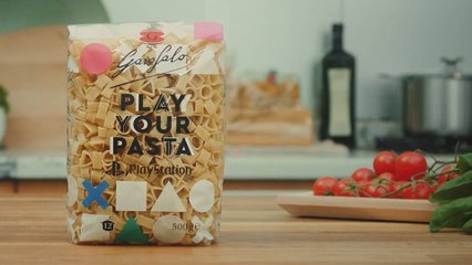 Ja, es gibt tatsächlich eine PlayStation-Pasta - allerdings nur in Italien