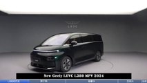 Here is Geely's Ground Plane ,Close-Up Details , New Geely LEVC L380 MPV 2024