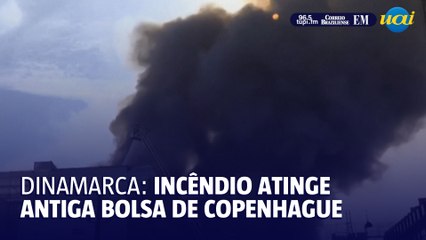 Incêndio Devasta Edifício Histórico da Antiga Bolsa de Copenhague 🔥