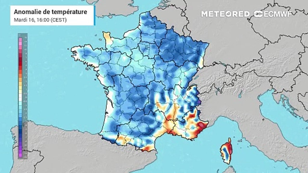 Masse d'air polaire maritime : des températures inférieures aux normales ces prochains jours