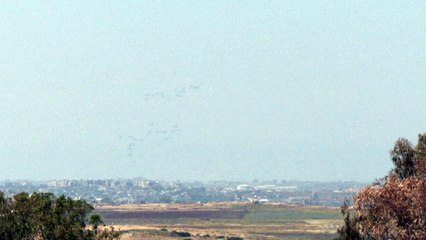 إلقاء مساعدات جوا على شمال غزة