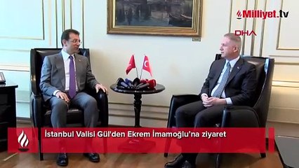 İstanbul Valisi Gül'den Ekrem İmamoğlu’na ziyaret