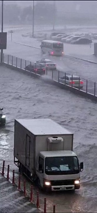 Rains batter Sharjah, roads flooded