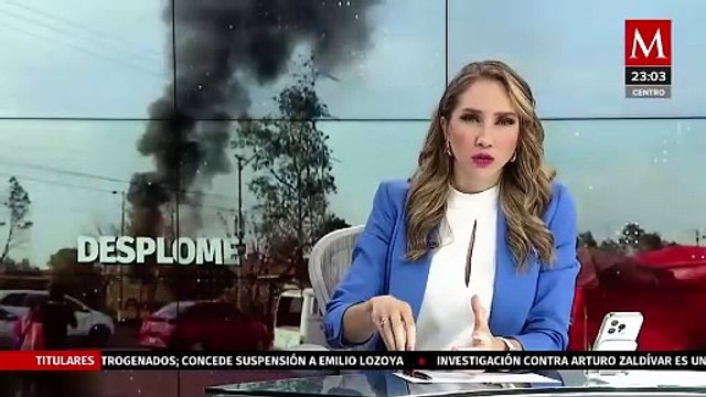 Nacionalidad y causa del incendio revelado en accidente de helicóptero en Coyoacán