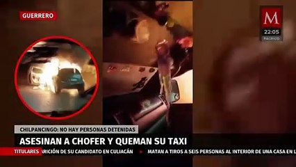 Queman vehículos en Chilpancingo, Guerrero, en ola de violencia contra transportistas