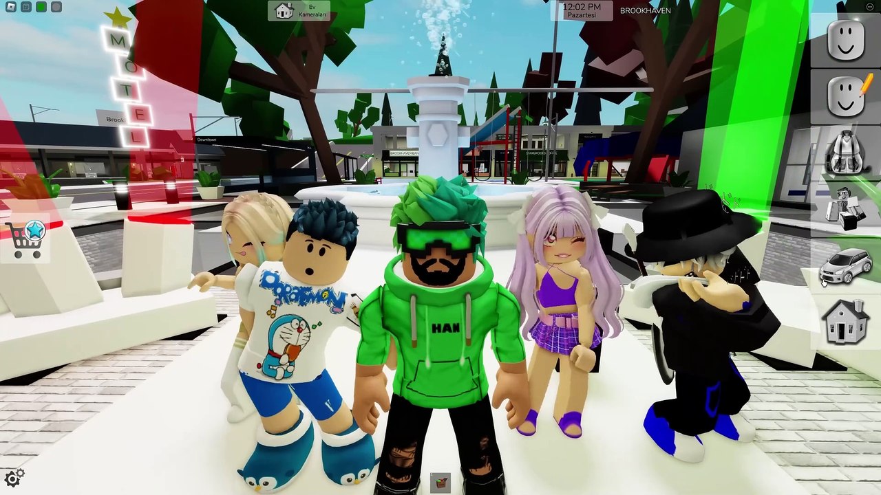 EN YETENEKLİ YOUTUBER KİM ? | ROBLOX BROOKHAVEN KAPIŞMALARI | HAN KRAL EKİP