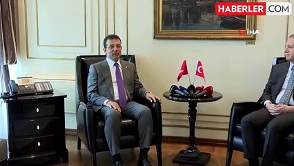 İstanbul Valisi Davut Gül'den İmamoğlu'na tebrik ziyareti