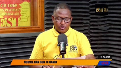 NOUVEL HAITI NAN BON TIMAMIT 15 AVRIL 2024