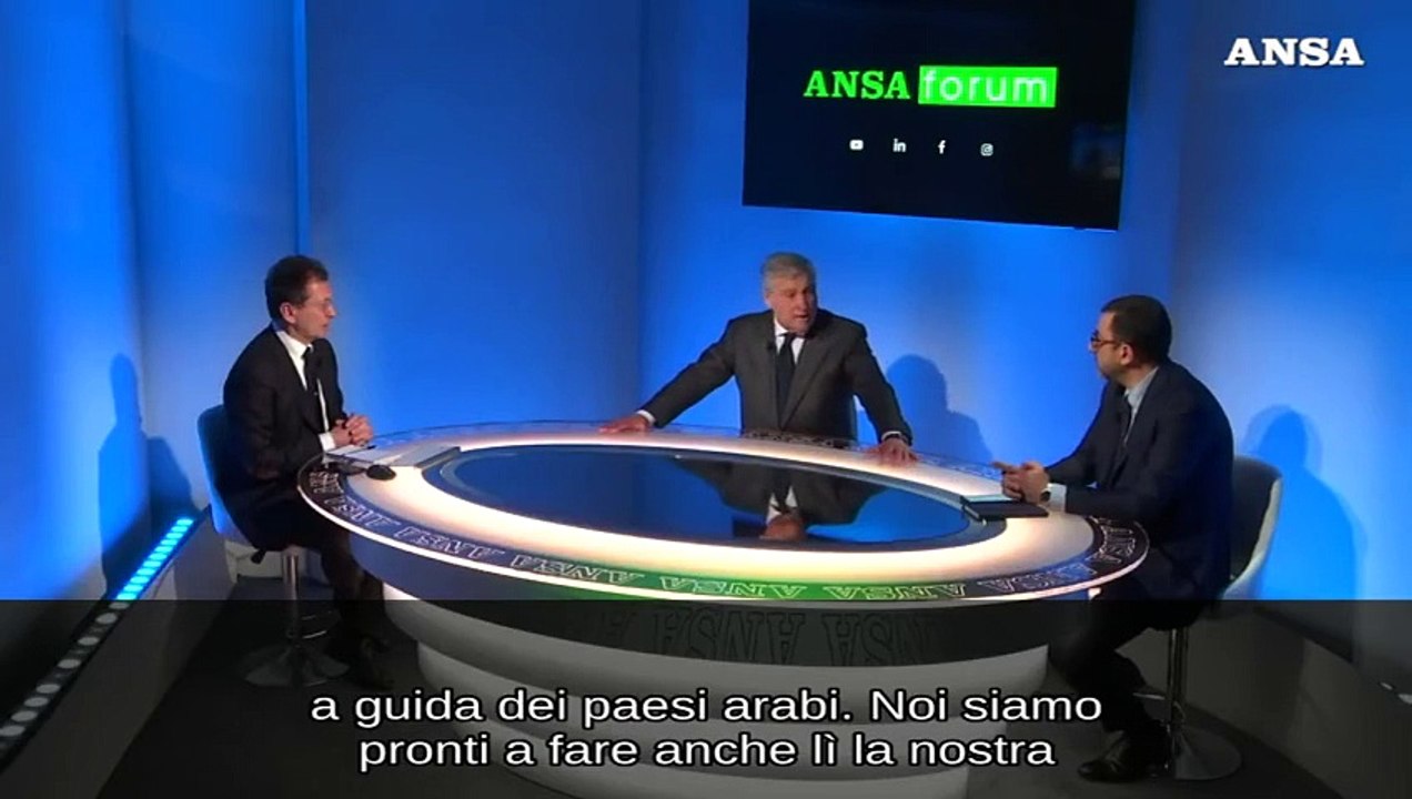 Tajani: "Il Governo e' impegnato per la pace, ma pronti ad inviare truppe"