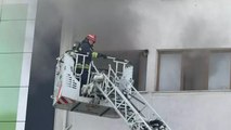 Bolu'da öğrencilerin yaşadığı dairede yangın çıktı, 1 kişi dumandan etkilendi