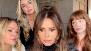 Girls Aloud poke fun at iconic clip where Cheryl rules out reunion