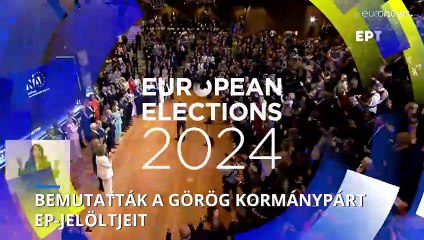 Bemutatta pártja EP-jelöltjeit a görög kormányfő