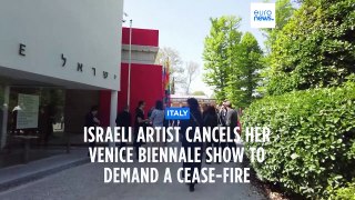 Israeli artist cancels her Venice Biennale show to demand a cease-fire
