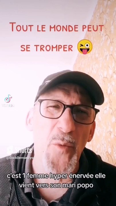 Tout le monde peut se tromper. L'erreur est humaine. Non ?