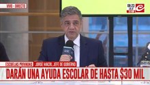 Jorge Macri: "Tomamos la decisión de asistir a las familias y escuelas privadas"