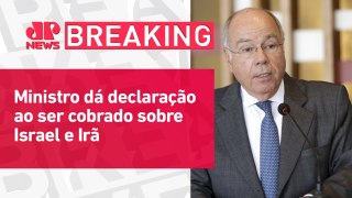 Mauro Vieira diz que “Brasil condena qualquer ato de violência” | BREAKING NEWS
