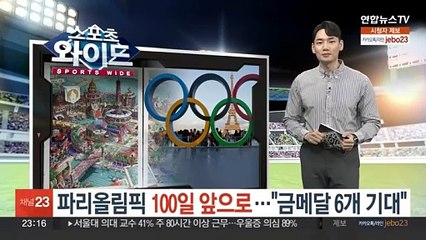 파리올림픽 100일 앞으로…"금메달 6개 기대"