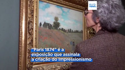Paris: Exposição no Museu D'Orsay celebra 150 anos do impressionismo