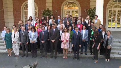 Sánchez preside en Moncloa el pleno del Observatorio Estatal de Violencia sobre la Mujer.