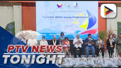 BFAR distributes various fishing equipment to help WPS fisherfolk improve capacity, capability to profit