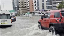 تقلبات جوية وأمطار غزيرة تضرب الإمارات