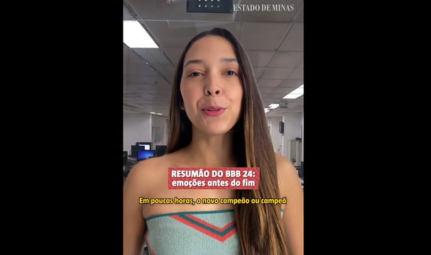 Resumão do BBB 24: emoções antes do fim - Dia 67