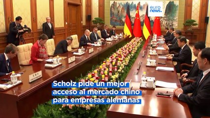 Scholz dice no a desvincularse de China mientras aboga por una cooperación de calidad