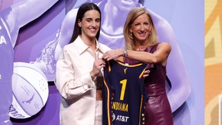 Caitlin Clark Selected No. 1 Overall by Indiana Fever in 2024 WNBA Draft