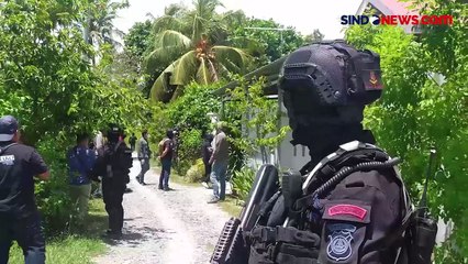 Sejumlah Orang Terduga Teroris Diamankan Densus 88 di Sulteng